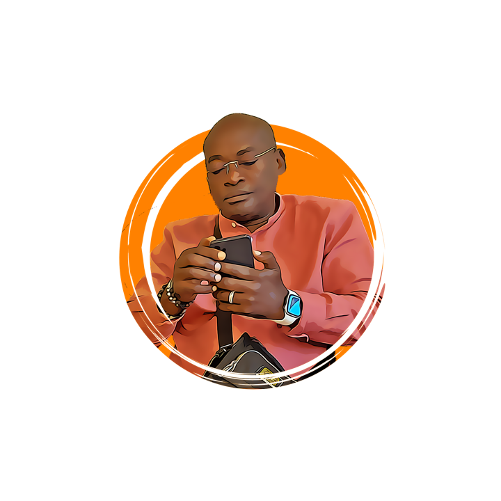 Portrait illustré de Yakubu Jules Nze