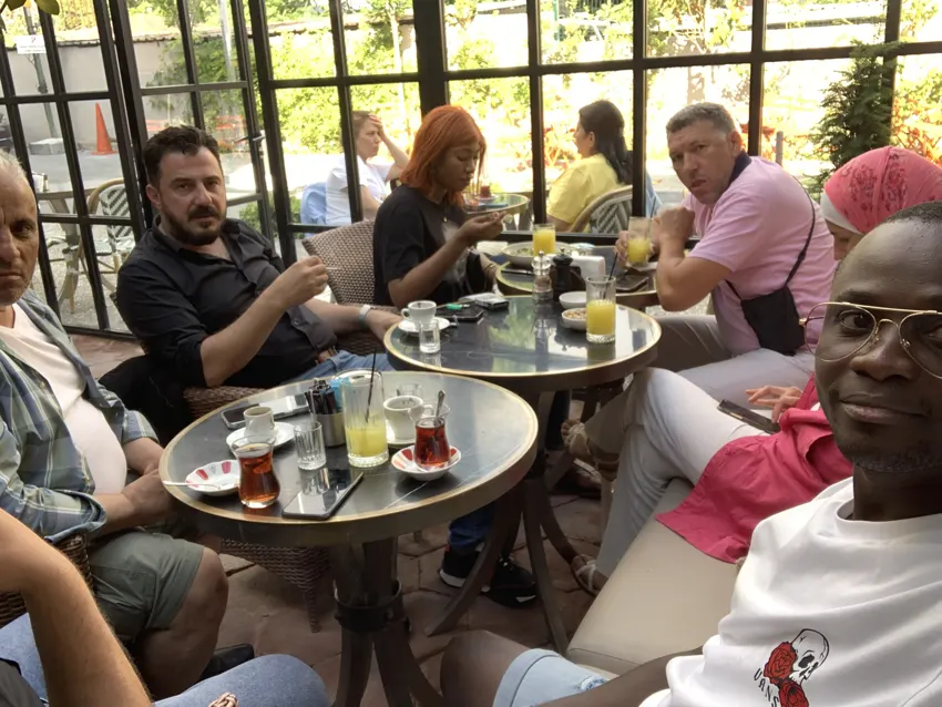 Una escapada de grupo amistosa