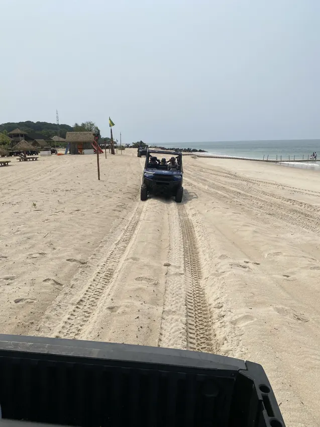 Un viaje en la playa